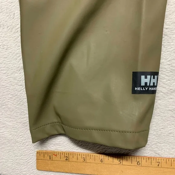 NWT New Helly Hansen Impertech Reinforced Waist Pant Men's S Green/Brown